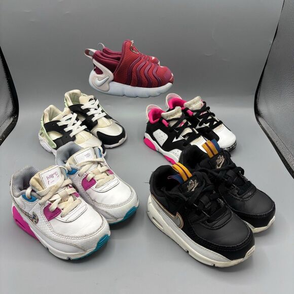 LOT Bundle Of Nike Jordan Girls Shoes Air Max Variety Of